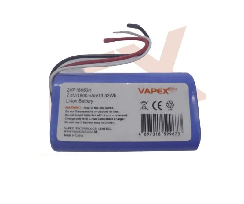 BATERIA 74V X2 1800MAH 1332WH C/3 CABLES VAPEX