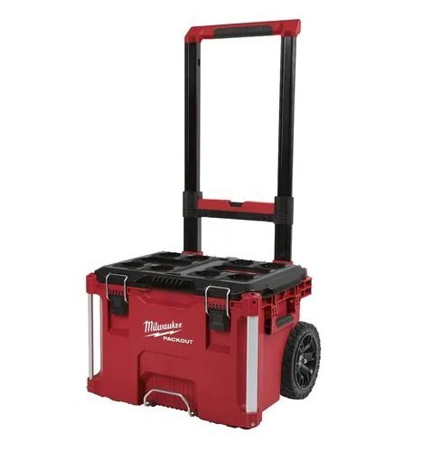 CAJA MILWAUKEE PACKOUT CARRO C/MANIJA ALTA