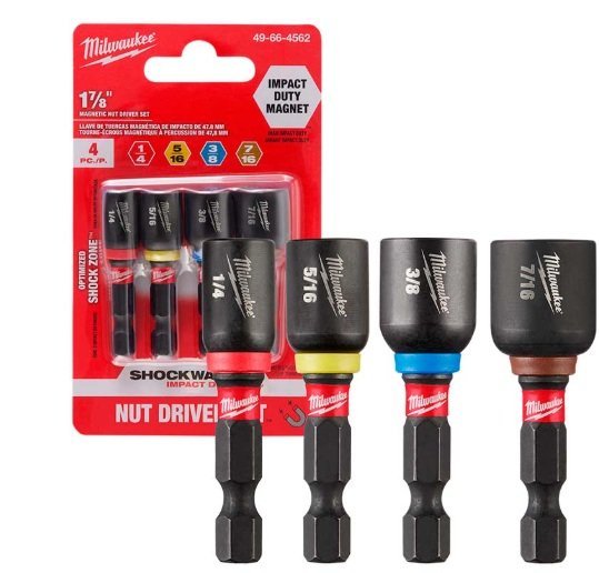 JGO DE VASOS MAGNETICOS MILWAUKEE 4966-4562