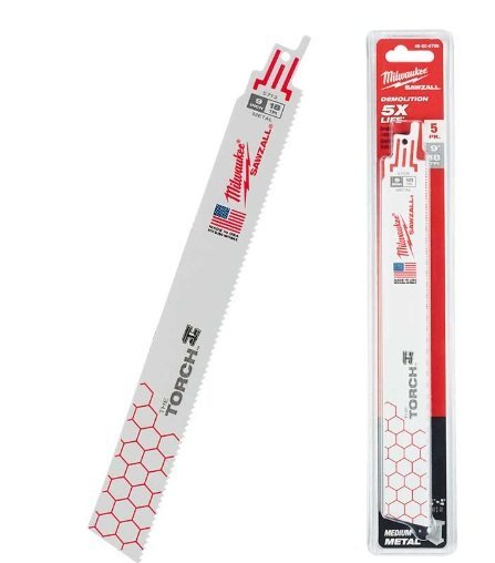 HOJA DE SIERRA SABLE MILWAUKEE METAL 230MM C/U