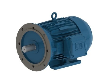 MOTOR ELECTRICO TRIFASICO WEG 220V-380V 0.75HP 1500RPM IP55
