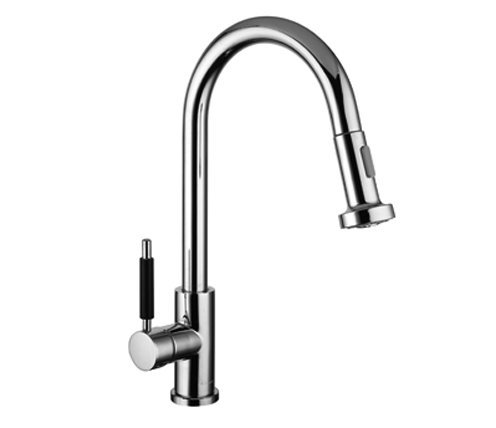 MONOCOMANDO COCINA C/ROCIADOR GOURMET CROMO