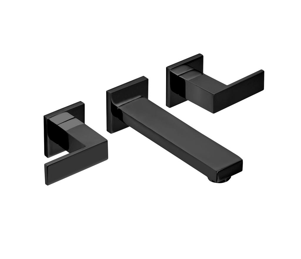 LAVATORIO DE PARED LEVEL NEGRO