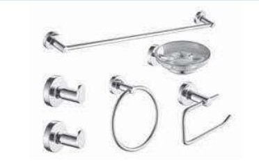 SET DE ACCESORIOS BAÑO SENSUS 6 PCS SENSUS CROMO