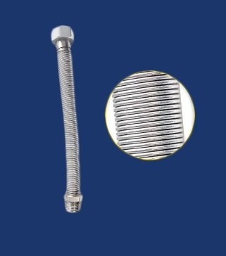FLEXIBLE RAO APROBADO GAS 1/2 EXTENCIBLE 20/42CM