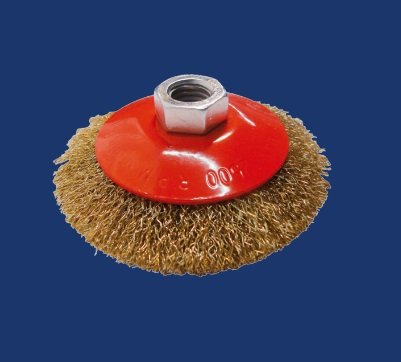 CEPILLO CONICO RIZADO PIETRA 100MM ICEA100C