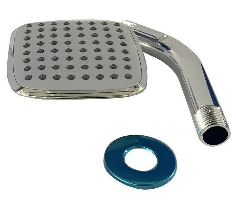 SET CAÑO C/DUCHA CUADRADA GRIS IDCG