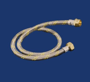 FLEXIBLE ACERO PINTAS AMARILLAS 50 CM