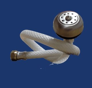FLEXIBLE LLUVIA PARA BIDET RH3/8 C/FLEX PIETRA