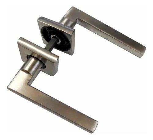 MANIJA PEHUEN D/B ROSETA CUADRADA ALUMINIO CEPILLADA