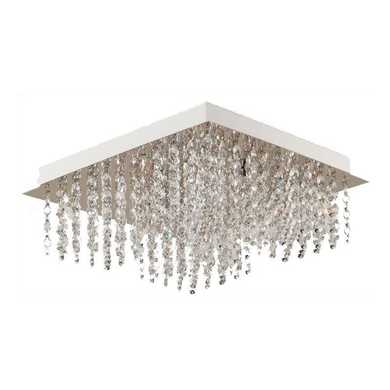 PLAFON TINA 4 LUCES G9 CROMO