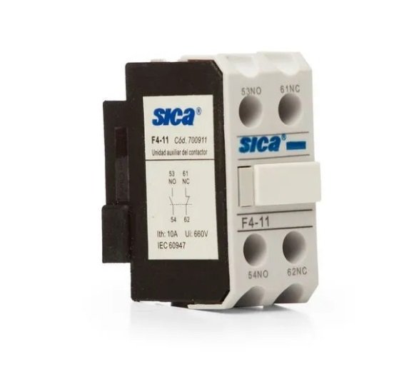 CONTACTO AUXILIAR F4-11 P/CONTACTOR SICA