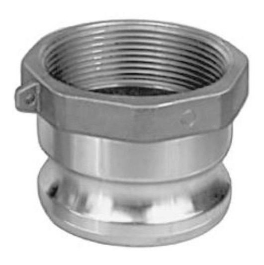 ACOPLE 2 ROSCA HEMBRA - ALUMINIO