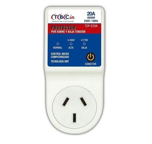 PROTECTOR DE TENSION TBCIN 15A ENCHUFABLE 3500W