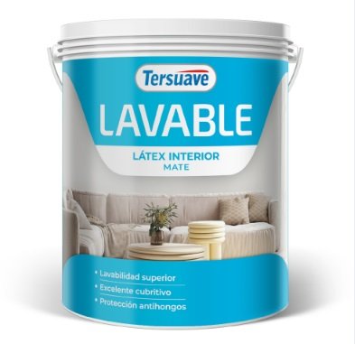 BASE LATEX LAVABLE INTERIOR M-MIDTONE 18LTS