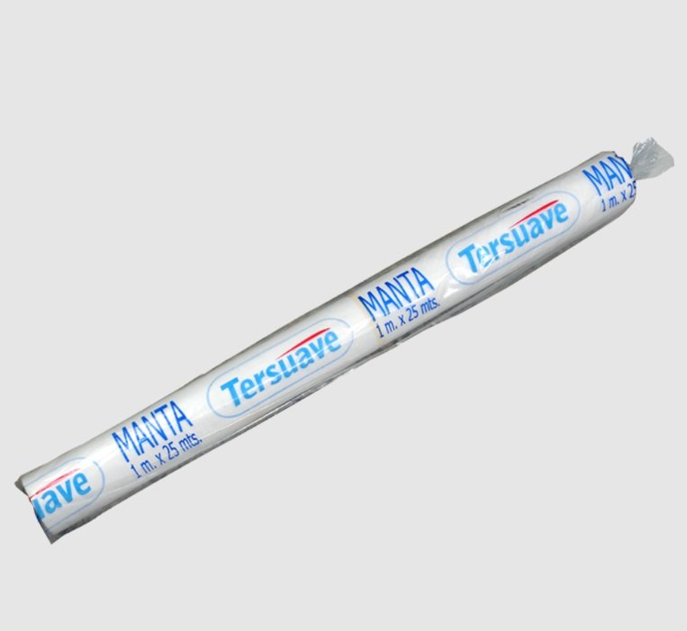 MANTA FIBRA 1MTS X 25MTS TERSUAVE