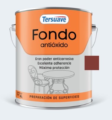 FONDO ANTIOXIDO MATE ROJO 1LTS TERSUAVE