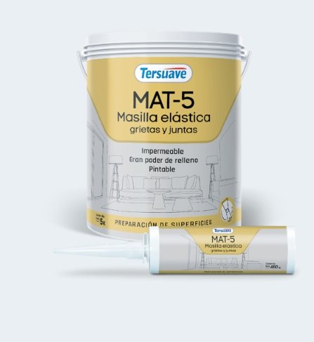 MASILLA ACRILICA BLANCA MAT 5 1KG