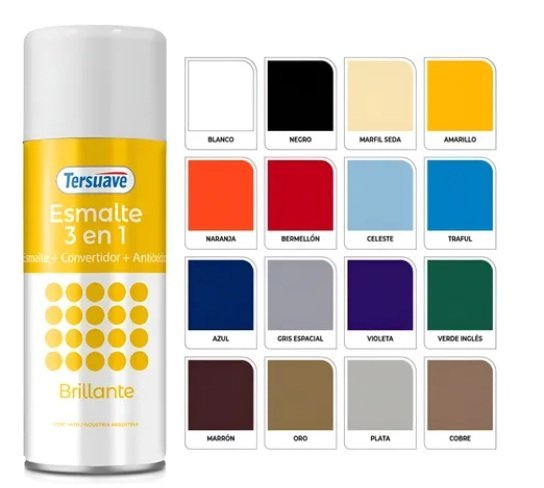 AEROSOL BLANCO BRILLANTE 440CC TERSUAVE