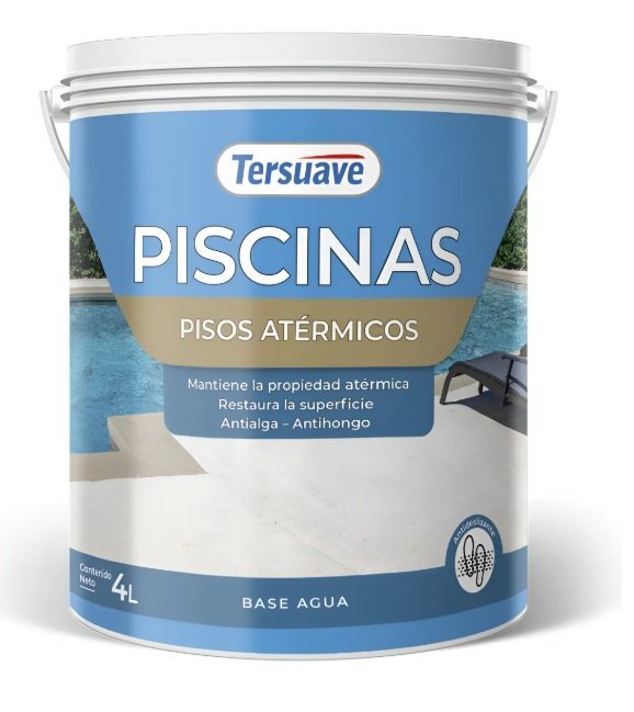 PISCINAS PISOS ATERMICOS BLANCO 4LTS TERSUAVE