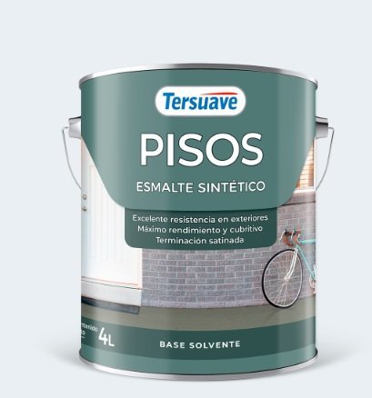 SINTETICO P/PISO  A.TRANSITO GRIS 4LTS TERSUAVE