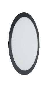 PLAFON EMBUTIDO REDONDO NEGRO 12W 6500K TREFILIGHT