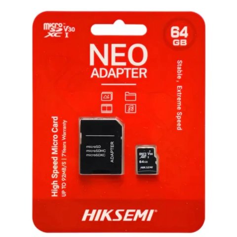 MICRO SD 64GB HIKSEMI CLASE 10 C1