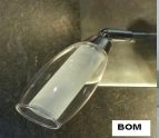 APLIQUE BOM 2 LUCES 12X28PLATIL COD:BO-L2PL