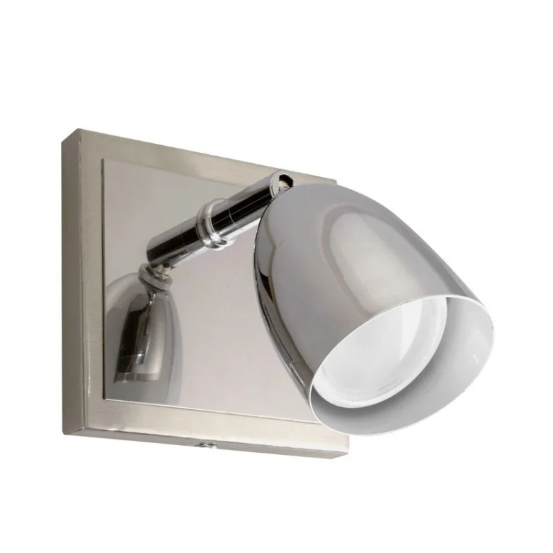 APLIQUE 1 LUZ EMMA BASE PLATIL/CROMO EM-D1-PB