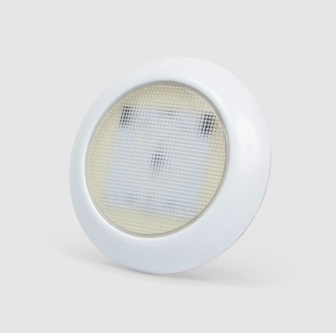 OPTICA SUPERLED BLANCO 12W VULCANO 6500K  ABS