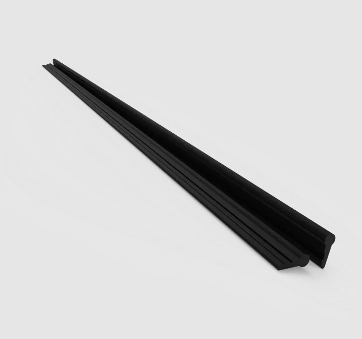 DEFLECTOR DE GOMA P/LIMPIAFONDO ALUMINIO 35CM