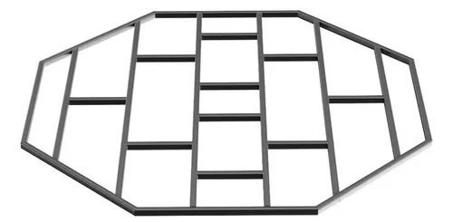 BASE PARA TANQUE ROHERMET GRANDE METALICA 1.10