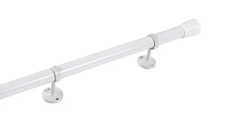 BARRAL METALICO INNOVA 21MM X 1.4MTS BLANCO