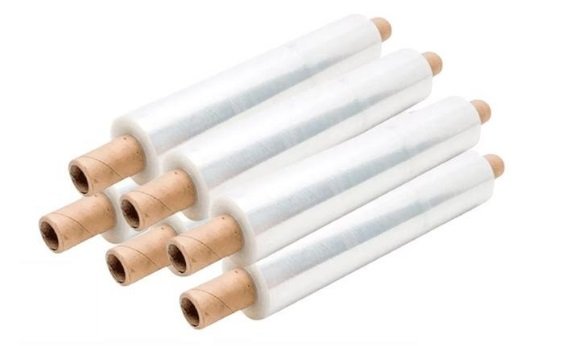 FILM STRETCH TRANSPARENTE C/MANGO 50CM X KG