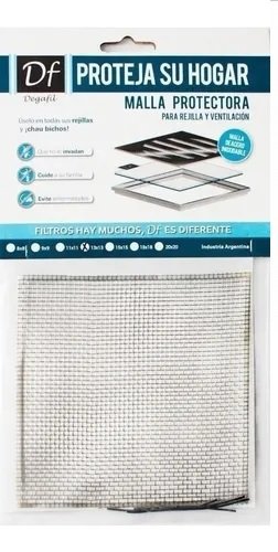 FILTRO MALLA PROTECTORA PARA REJILLA 8X8 DF