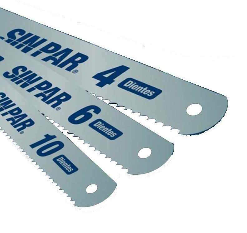 HOJA SERRUCHO MECANICO 350X25X1.25 10 DIENTES SIN PAR