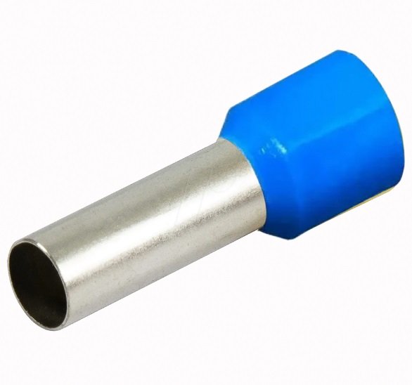 TERMINAL TUBULAR 16MM2 AISLADO AZUL